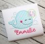 Whale 3 Applique | Machine Embroidery Designs by JuJu