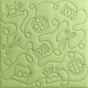Sewing Quilting Backdrops Design | Machine Embroidery Designs by JuJu