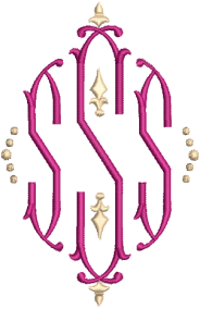 Exquisite Monogram Machine Embroidery Designs By JuJu