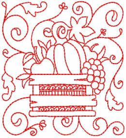 Autumn Quilt Blocks 2 Machine Embroidery Designs by JuJu