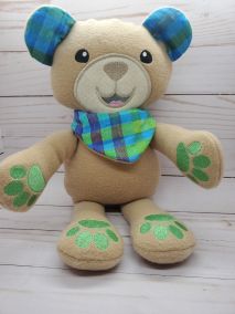 Cute Bear Softie | Machine Embroidery Designs by JuJu