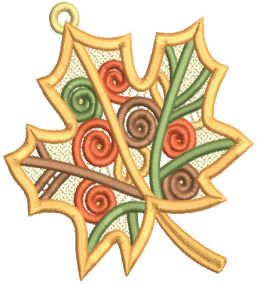 Free Standing Lace Fall | Machine Embroidery Designs by JuJu