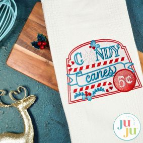 Farm Fresh Christmas 24 Embroidery Set