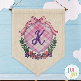 Sweet Emblems for Banners 1 Embroidery Set | Machine Embroidery Designs by JuJu