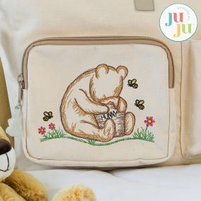 Watercolor Winnie-the-Pooh Honey  Embroidery Design | Machine Embroidery Designs by JuJu