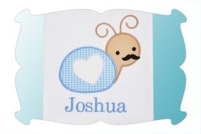 Boy Snail Applique | Machine Embroidery Designs by JuJu
