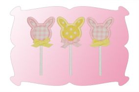 Bunny Pop Applique | Machine Embroidery Designs by JuJu