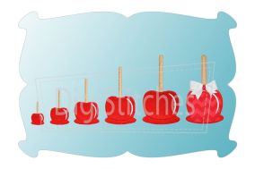 Candy Apple Minis | Machine Embroidery Designs by JuJu