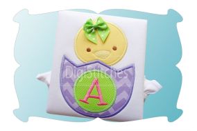 Easter Chic in Egg Applique | Machine Embroidery Designs by JuJu