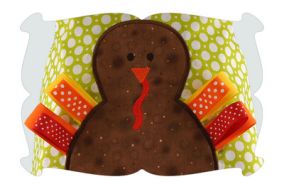 Turkey Ribbon Looped Applique | Machine Embroidery Designs by JuJu