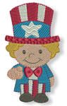 Land of the Free, Home of the Brave Machine Embroidery Designs by JuJu