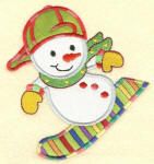 Snow Much Fun Applique Machine Embroidery Designs by JuJu 