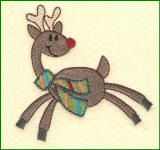 Whimsical Christmas Machine Embroidery Designs by JuJu
