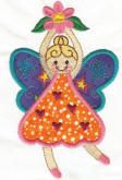 Flirtacious Fairies Applique Machine Embroidery Designs by JuJu 