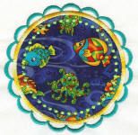 Fun Applique Patches 5x7 hoop Machine Embroidery Designs by JuJu 