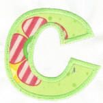 Cheri Alphabet Applique Machine Embroidery Designs by JuJu 