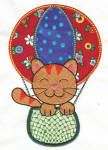 Up Up and Away Applique Machine Embroidery Designs by JuJu 