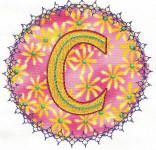 Alphabet Patches Applique Machine Embroidery Designs by JuJu 