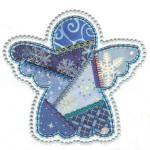 Crazy Patch Christmas Applique Machine Embroidery Designs by JuJu 