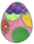 Fun n Funky Easter Eggs Applique Machine Embroidery Designs by JuJu 