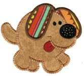 Round Up The Critters Applique Machine Embroidery Designs by JuJu 