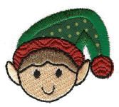 Itty Bitty Christmas Applique Machine Embroidery Designs by JuJu 