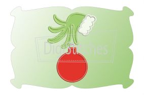 Elf Hand With Ornament Applique | Machine Embroidery Designs by JuJu