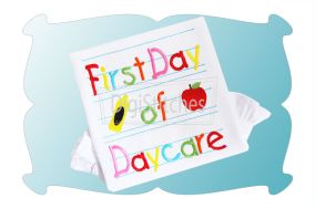 First Day of Daycare | Machine Embroidery Designs by JuJu