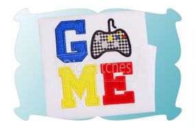 GAME 2 Applique | Machine Embroidery Designs by JuJu