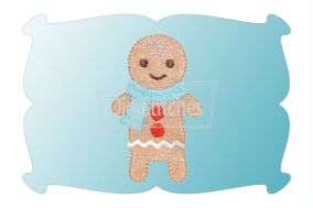Gingerbread Boy Minis | Machine Embroidery Designs by JuJu