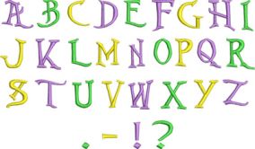 Haunted Embroidery Font | Machine Embroidery Designs by JuJu