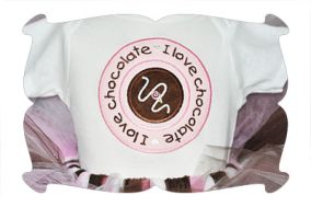 I Love Chocolate Applique | Machine Embroidery Designs by JuJu