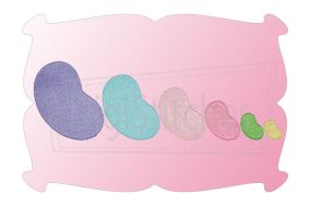 Jelly Bean Minis | Machine Embroidery Designs by JuJu