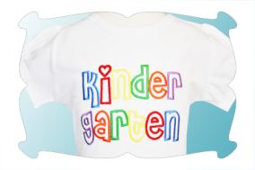 Kindergarten Applique | Machine Embroidery Designs by JuJu