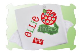 Naughty Elf 2 Applique Alphabet | Machine Embroidery Designs by JuJu