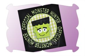 Official Monster Hunter Applique | Machine Embroidery Designs by JuJu