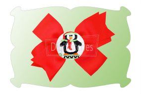 Penguin On Sled Minis | Machine Embroidery Designs by JuJu