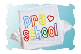 Preschool Applique | Machine Embroidery Designs by JuJu