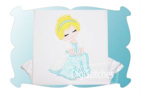 Pretty Princess 3 Applique | Machine Embroidery Designs by JuJu