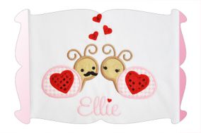 Snail Love Applique | Machine Embroidery Designs by JuJu