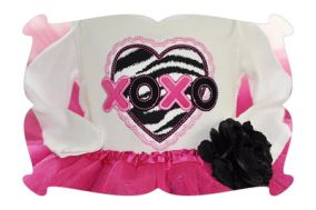 XOXO heart Applique | Machine Embroidery Designs by JuJu