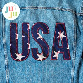 Classic Artisan Applique Embroidery Font | Machine Embroidery Designs by JuJu