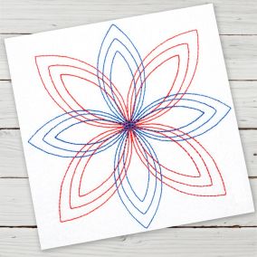 Adley Mandala | Machine Embroidery Designs by JuJu