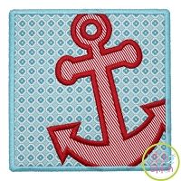 Anchor Box Applique | Machine Embroidery Designs by JuJu