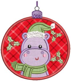 Animal Ornaments Applique Machine Embroidery Designs by JuJu 