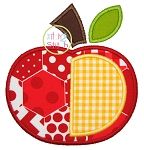 Apple 2 Applique | Machine Embroidery Designs by JuJu
