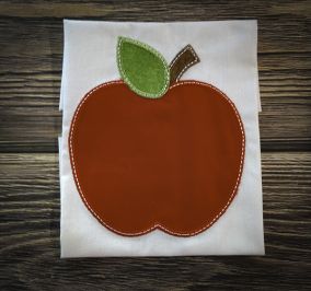 Apple | Machine Embroidery Designs by JuJu