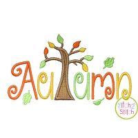 Autumn Applique | Machine Embroidery Designs by JuJu