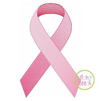 Awareness Ribbon Sketch Embroidery | Machine Embroidery Designs by JuJu