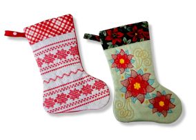 ITH Christmas Stockings 4 | Machine Embroidery Designs by JuJu